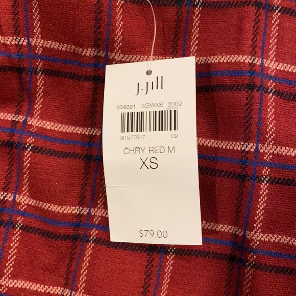 J jill Pencil skirt cherry red - Picture 2 of 3